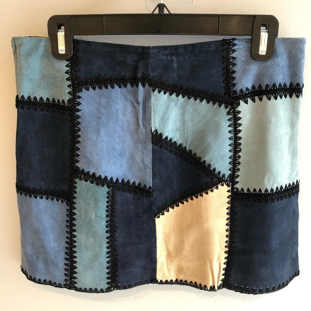 Zara patchwork skirt